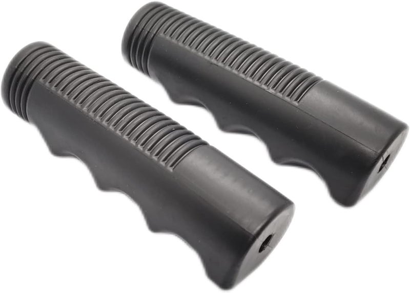 ComsenMed Standard wheelschairs and Transport Chairs Universal Wheelchair Handle Grips, Replace Parts,fits Blue Streak,Silver Sport 1and2, Cruiser III,Other Wheelchairs, Mounting Holes 7/8 Inch(1Pair,Black) - Image 1